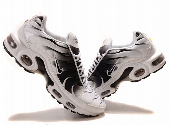 New Men'S Nike Air Max Tn Black/ White